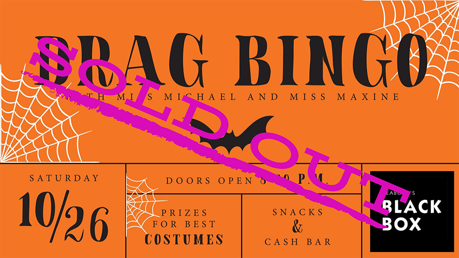 Drag Bingo Sold Out