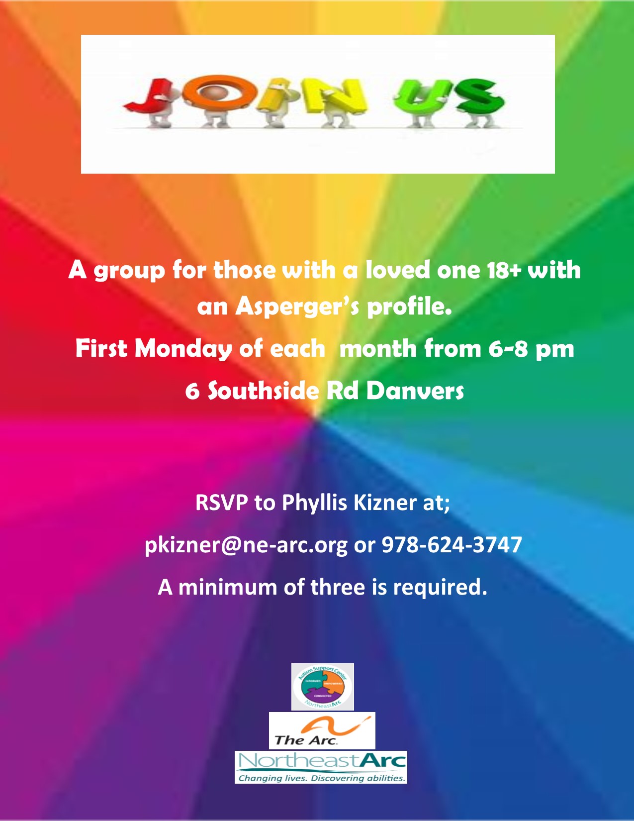 Flyer for Parent Support Group