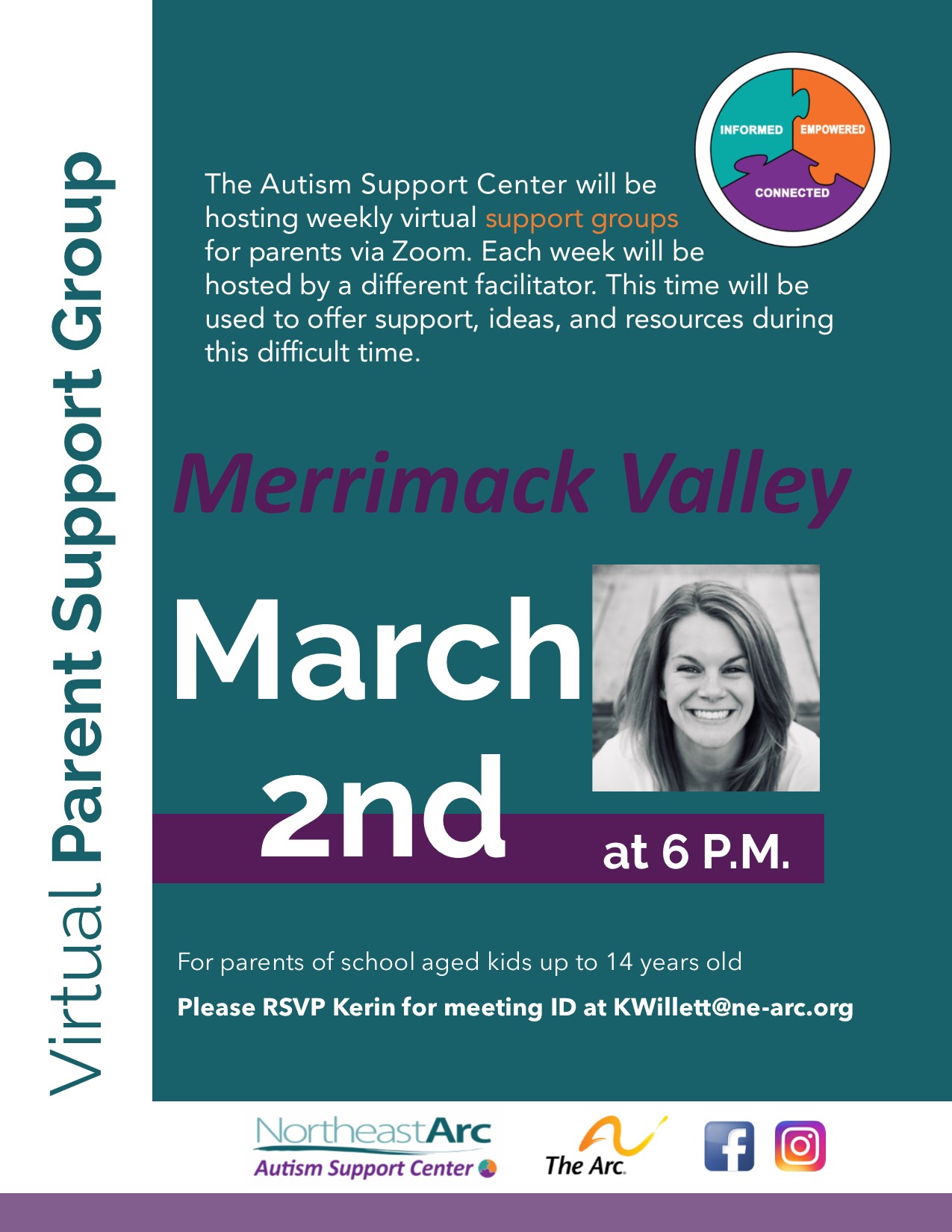 Autism Support Group for Parents of School Age Children up to 14 years old - Merrimack Valley
