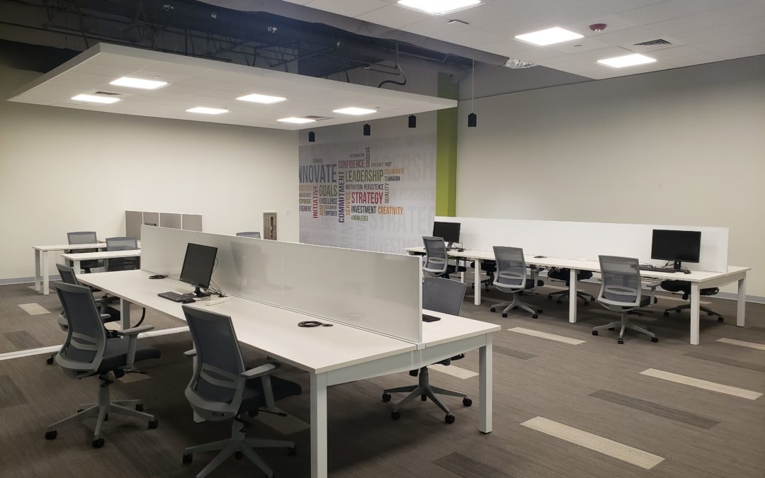 Collaboration space at the Center for Linking Lives