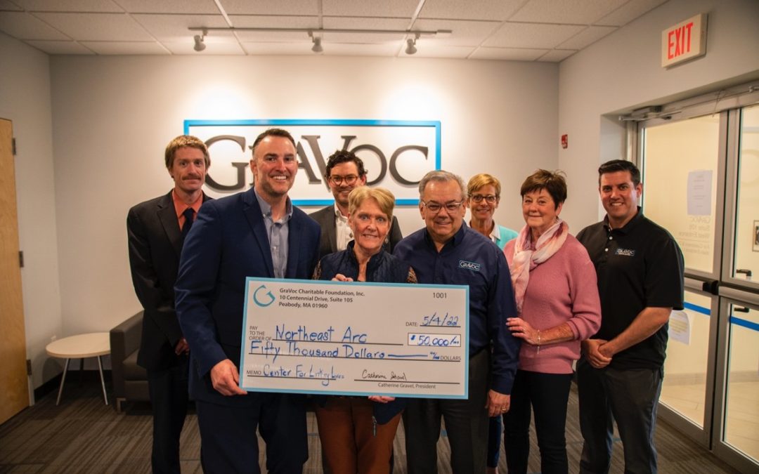 GraVoc Charitable Foundation Donates $50,000 to  Northeast Arc’s Campaign for Linking Lives