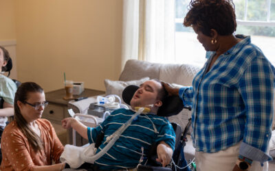Nurses and resident