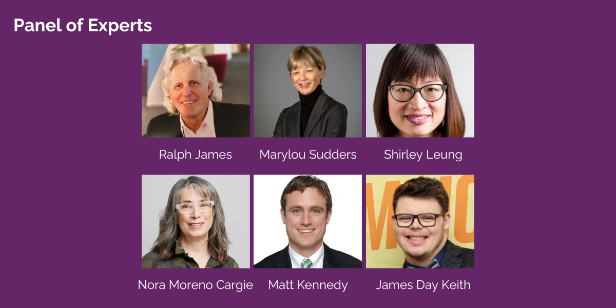 Panel of Experts: Ralph James, Marylou Sudders, Shirley Leung, Nora Moreno Cargie, Matt Kennedy, James Day Keith